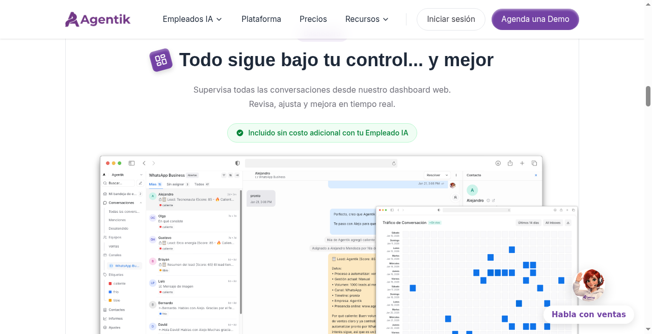 Dashboard Agentik